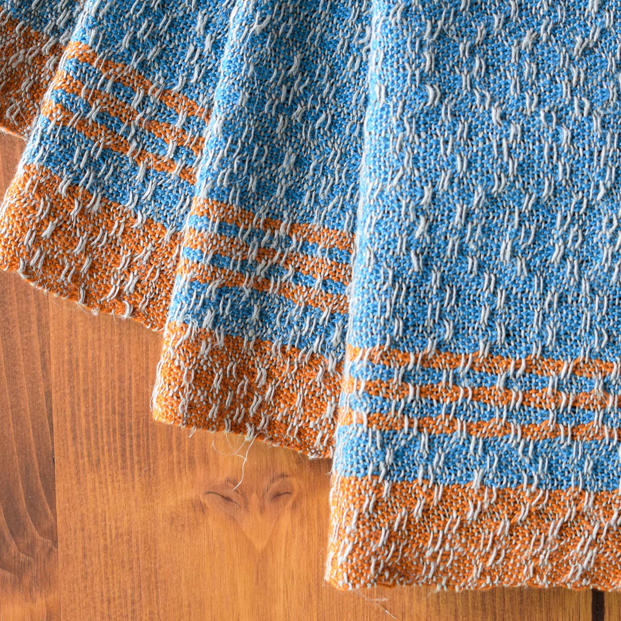 Selvedge and towel ends detail